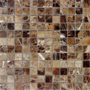 Emperador Dark POL (пикс. 23х23, толщ. 4 мм) Мозаика 29,8х29,8 Caramelle & LeeDo