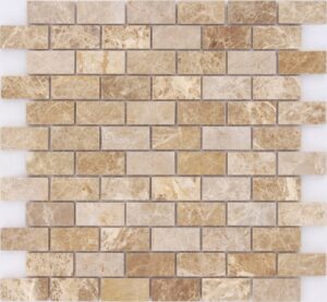 Emperador Light MAT (пикс. 23х48, толщ. 4 мм) Мозаика 29,8х29,8 Caramelle & LeeDo