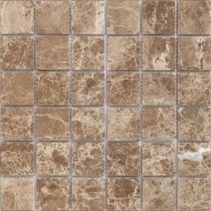 Emperador Light POL (пикс. 48х48, толщ. 7 мм) Мозаика 30,5x30,5 Caramelle & LeeDo