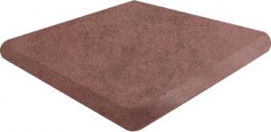 Esquina Capri Rojo Ступень 33x33 Gres de Aragon