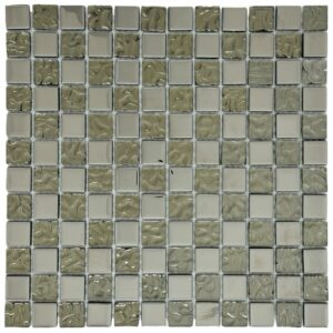 Chic Silver (пикс. 23x23, толщ. 5 мм) Мозаика 30x30 Marble Mosaic