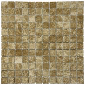Emperador Light POL (пикс. 23х23, толщ. 4 мм) Мозаика 30x30 Marble Mosaic