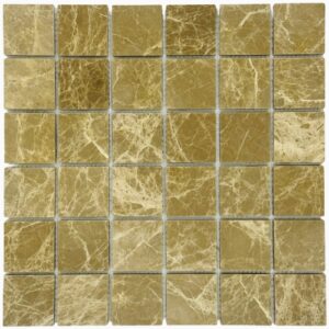 Emperador Light POL (пикс. 48х48, толщ. 7 мм) Мозаика 30,5x30,5 Marble Mosaic