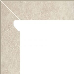 Scandiano Beige Cokol 2 El.-Lewy Цоколь 8,1x30 Paradyz Ceramika