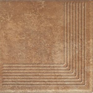 Scandiano Rosso Stopnica Narozna Ступень 30x30 Paradyz Ceramika