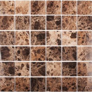 Dark Emperador Polished (JMST055) 48x48 Мозаика 30,5x30,5 Starmosaic