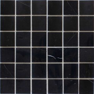 Black Polished (JMST056) 48x48 Мозаика 30,5x30,5 Starmosaic