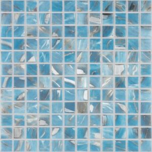 7102 Oasis Blue (на сетке) Мозаика 25x25 Vidrepur